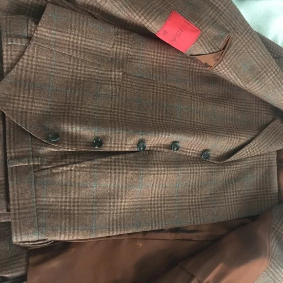 ISAIA New without tags 3 piece suit 48 (European) - Picture 5 of 13